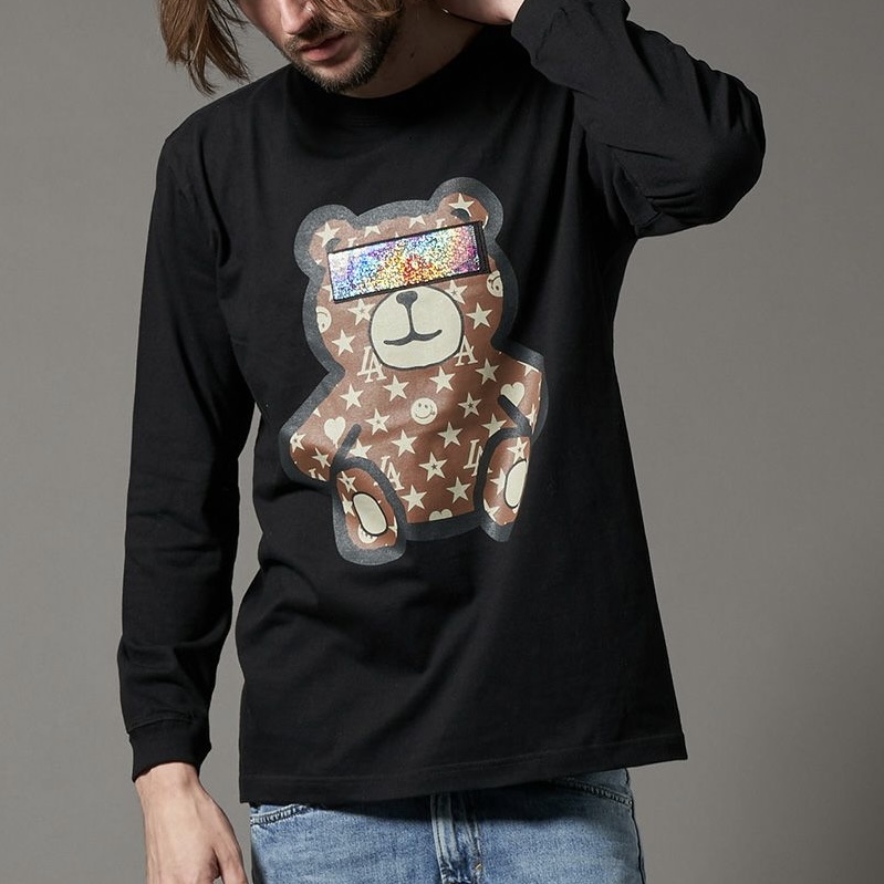 STUD MUFFIN  LS T-Shirts(Stargram Bear)画像8