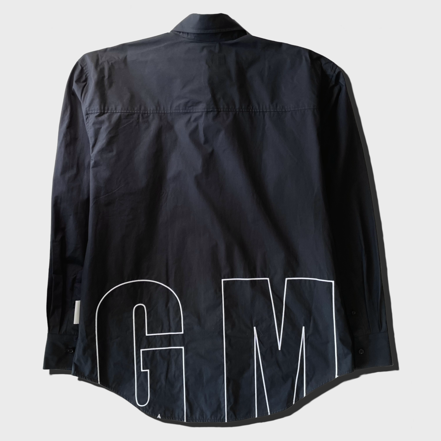 MSGM MSGM “MACRO LOGO” Embroidery  LS Shirts 画像9