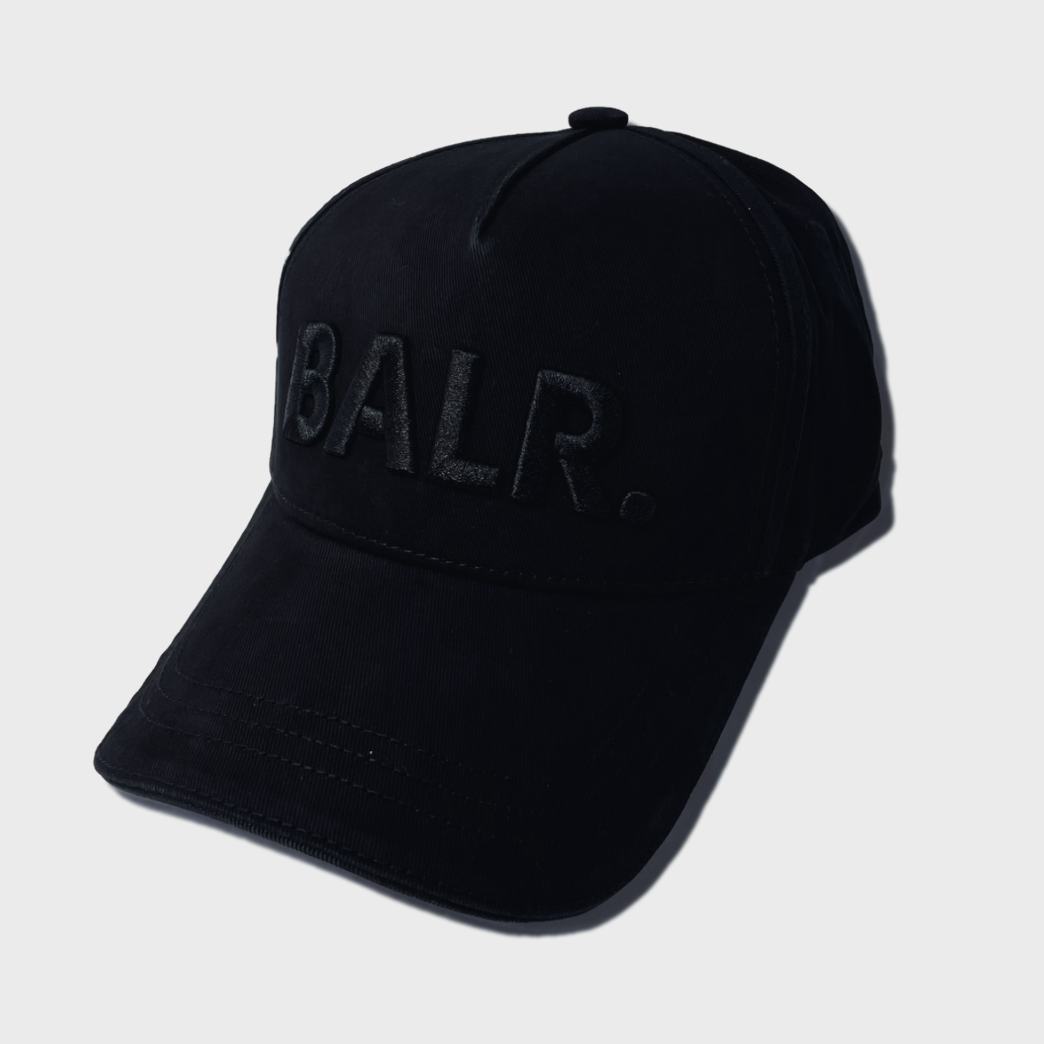 BALR Classic Cotton Cap(Black/Black)画像1