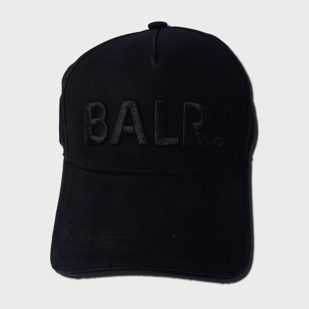 BALR Classic Cotton Cap(Black/Black)画像3
