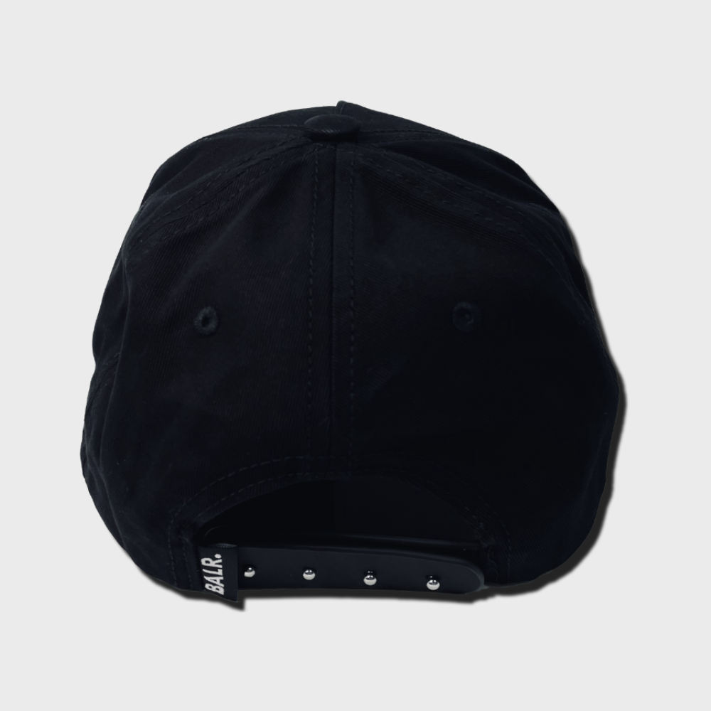 BALR Classic Cotton Cap(Black/Black)画像6