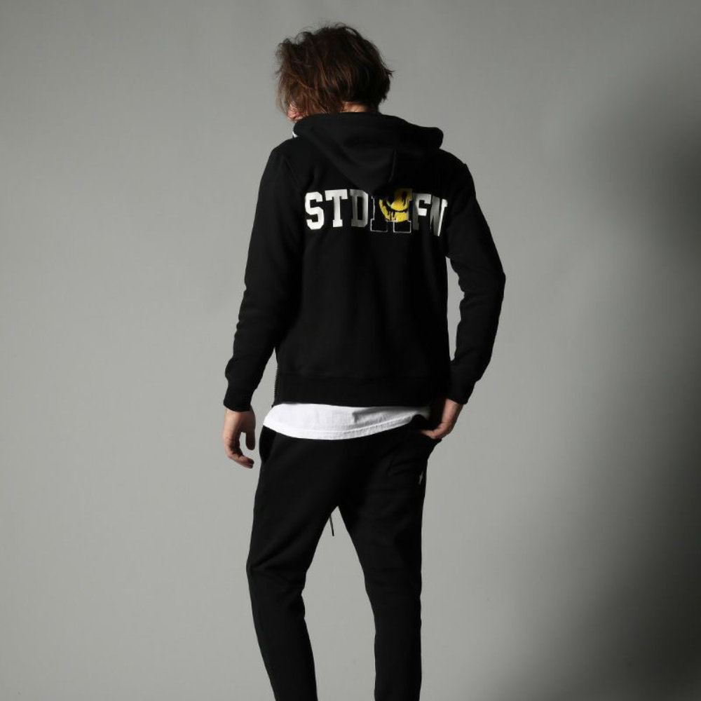 STUD MUFFIN ZIP UP PARKA(Back College)画像9