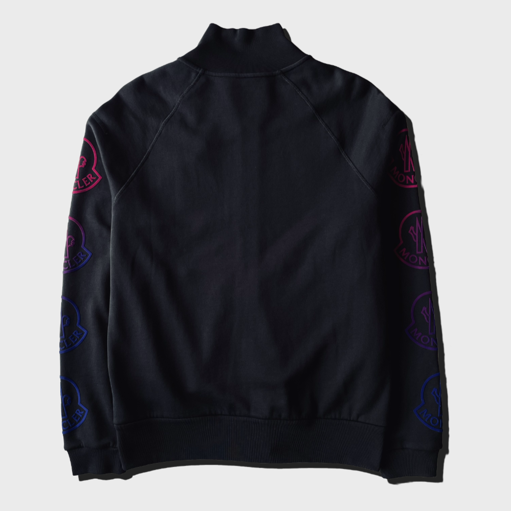 MONCLER SWEAT TRACK JACKET(with NEON SLEEVE)画像4