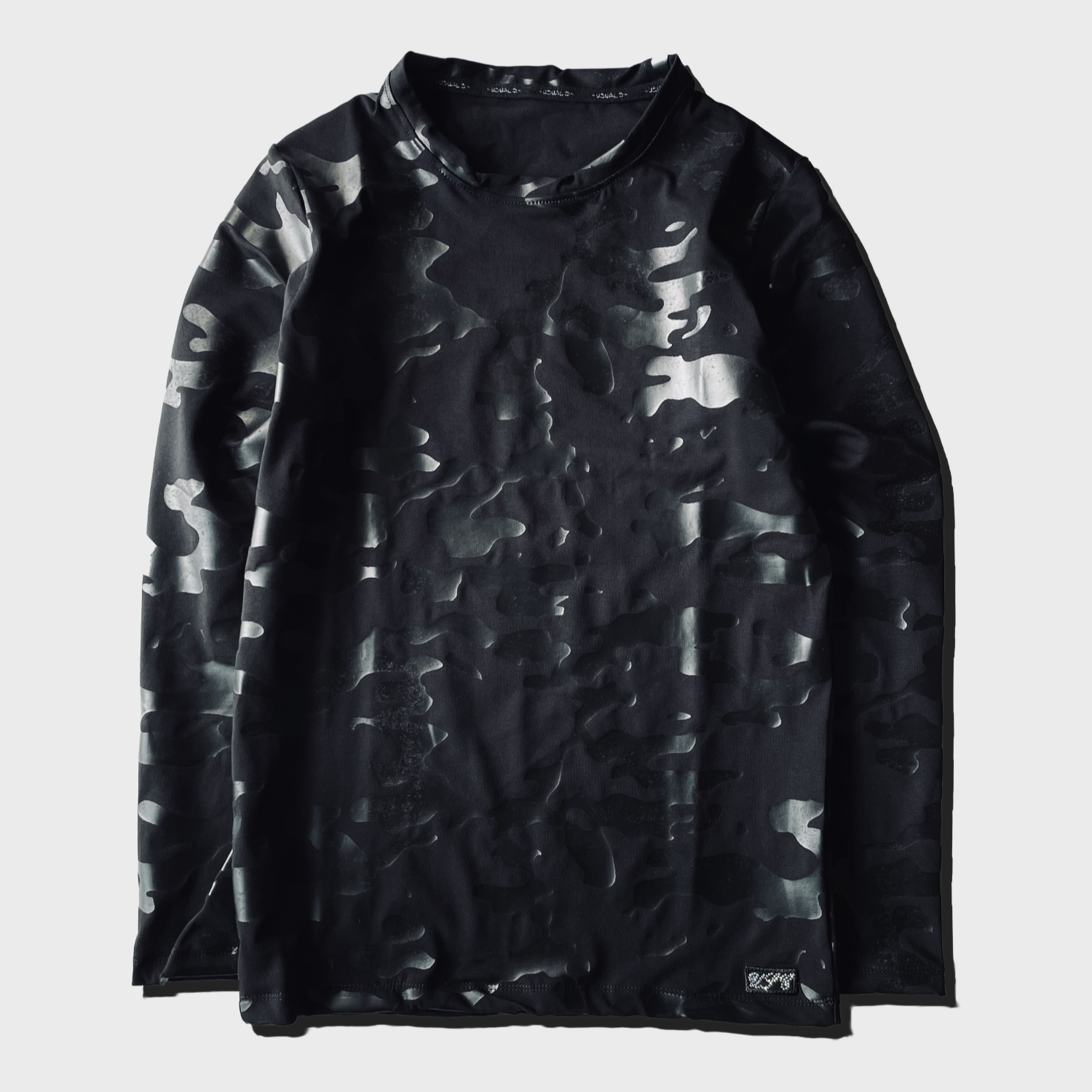 USUALIS STEALTH CAMO PRINT L/S TEE [SLIM FIT]画像1